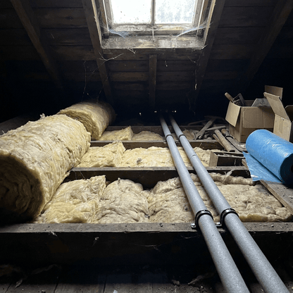 Foam Pipe Insulation Lagging – 15mm to 42mm Bore, 9mm–25mm Wall, 10m to 100m Rolls for Copper, Plastic & Steel Pipe - Rackerman