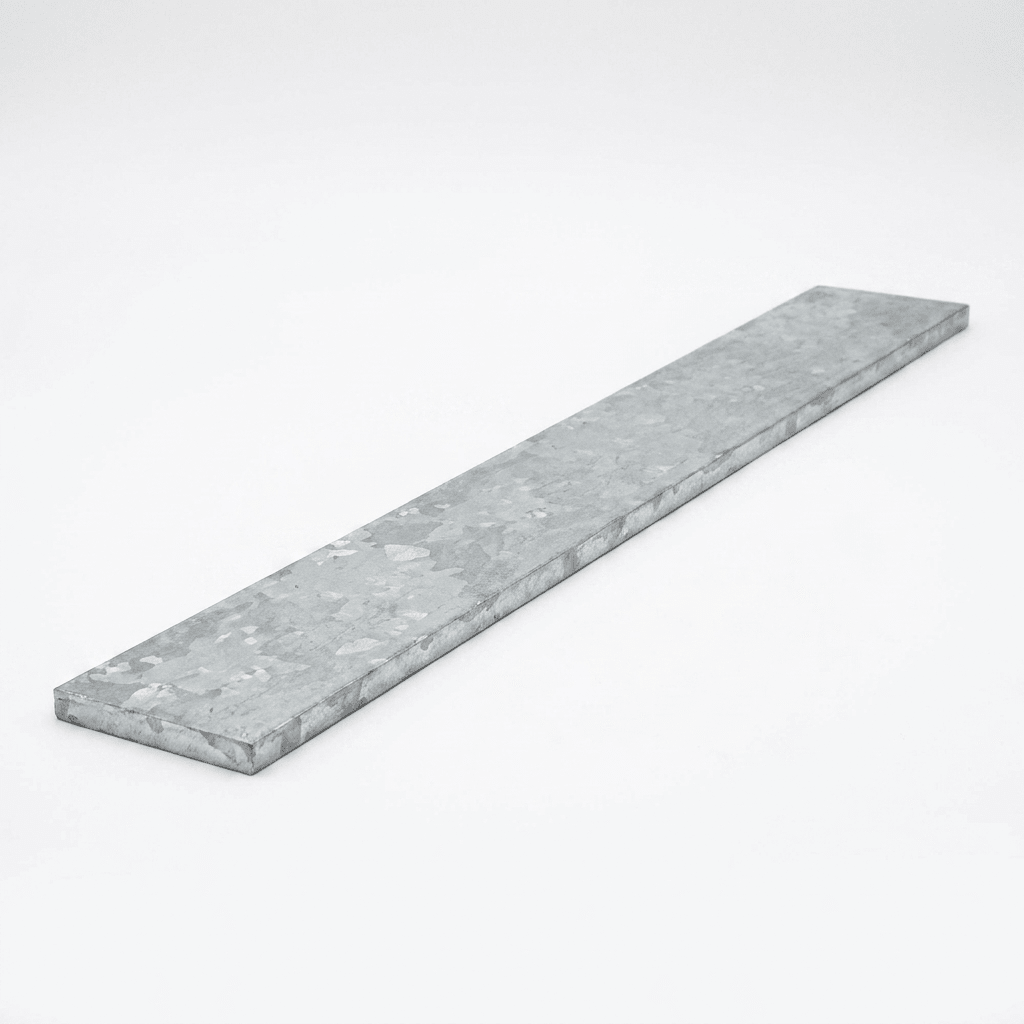 Galvanised Mild Steel Flat Bar 6m - Solid Flat Bar 20mm to 150mm - Rackerman