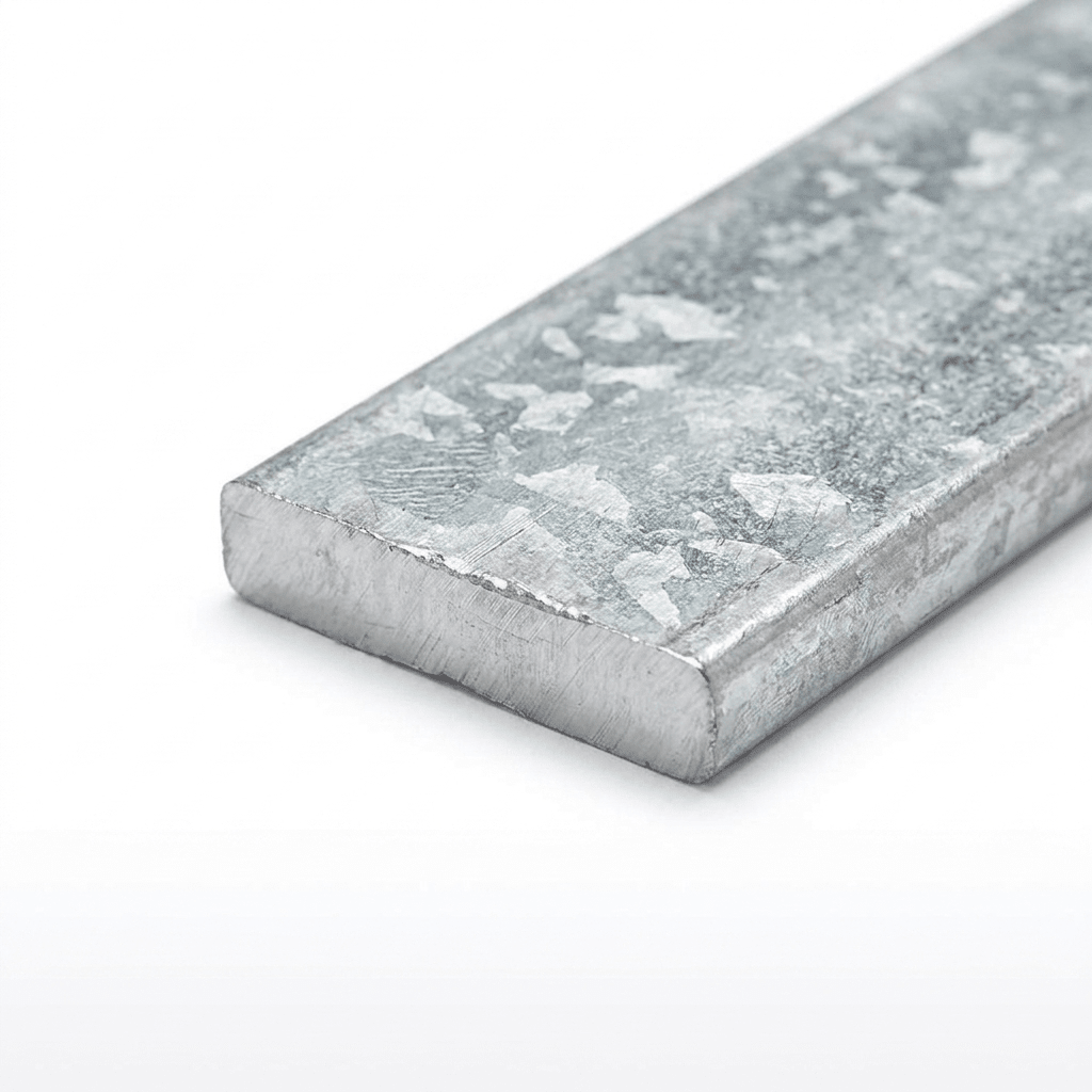Galvanised Mild Steel Flat Bar 6m - Solid Flat Bar 20mm to 150mm - Rackerman