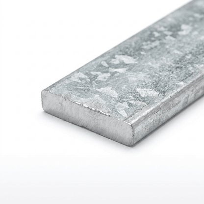 Galvanised Mild Steel Flat Bar 6m - Solid Flat Bar 20mm to 150mm - Rackerman