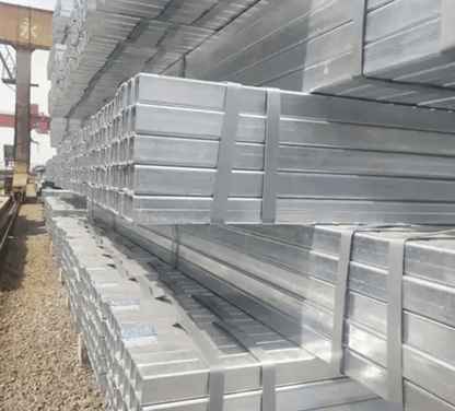 Galvanised Steel Box & Rectangle Section – 6m Lengths - Rackerman