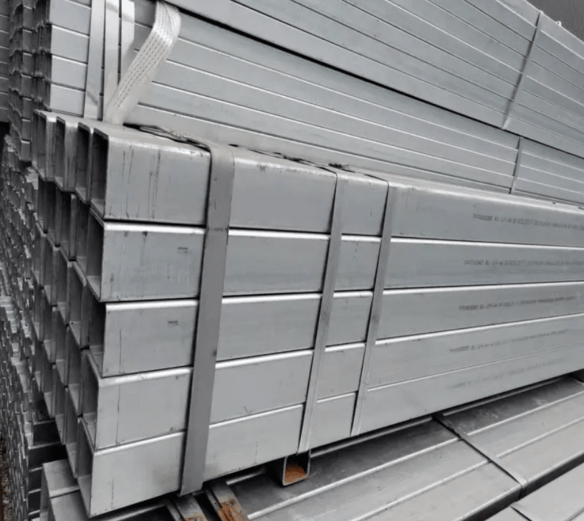 Galvanised Steel Box & Rectangle Section – 6m Lengths - Rackerman