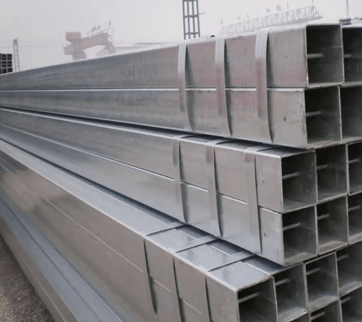 Galvanised Steel Box & Rectangle Section – 6m Lengths - Rackerman
