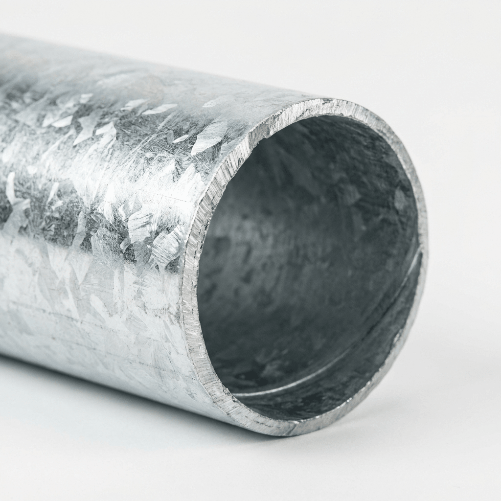 Galvanised steel pipe sizes 21mm to 76mm outside diameter