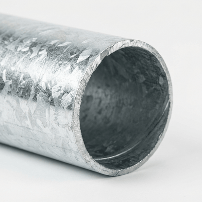 Galvanised steel pipe sizes 21mm to 76mm outside diameter