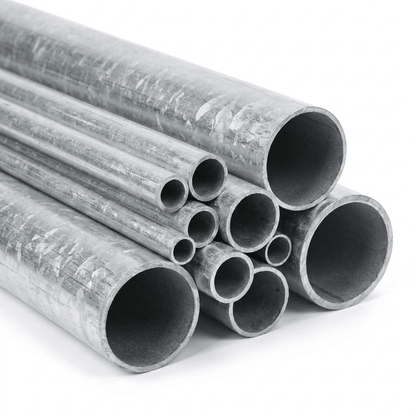Cut to size galvanised steel tube 6.5m lengths