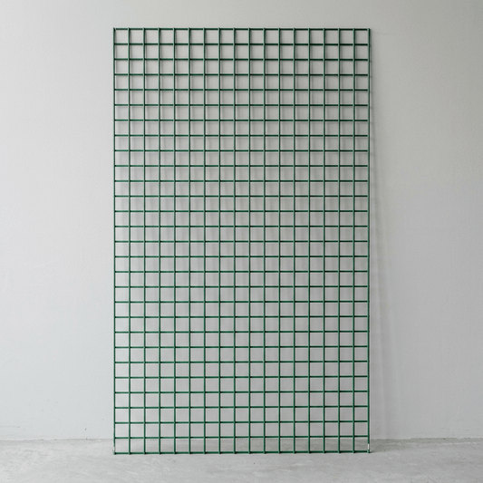 Green Mesh Fencing – Green PVC Coated Welded Wire Mesh Panels, 12 Gauge, 6ft x 3ft, Garden Mesh Fence Panels - Rackerman