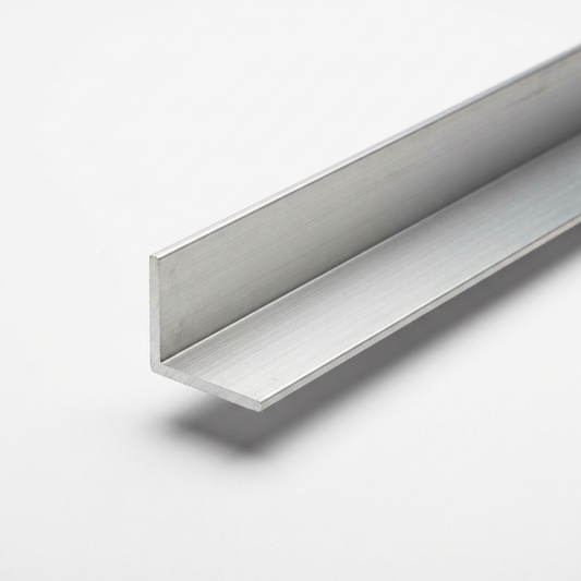 6063 T6 aluminium unequal angle - product photo