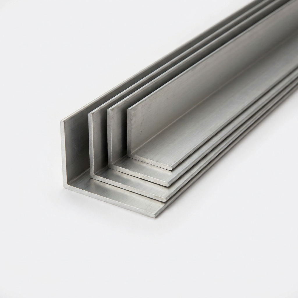 6063 T6 aluminium unequal angle - multiple lengths