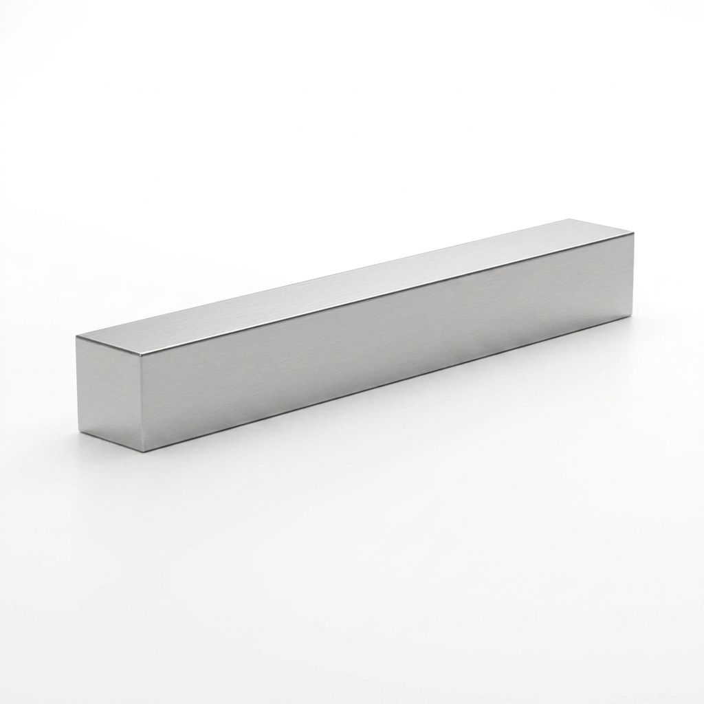 304 stainless steel square bar 3m full length brushed finish