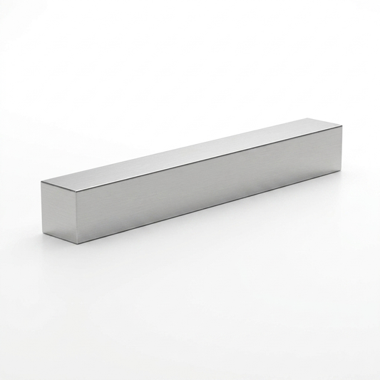 304 stainless steel square bar 3m full length brushed finish