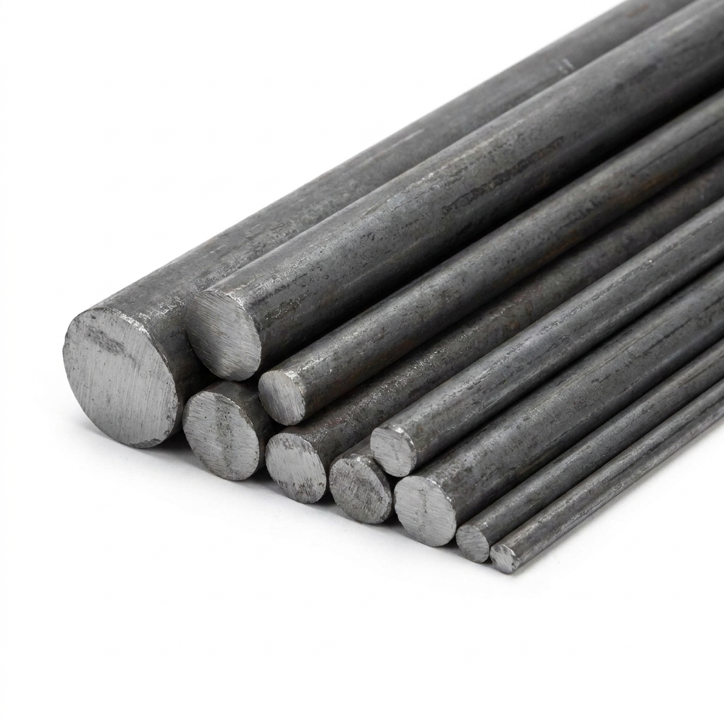 Mild Steel Round Bar S275 multiple diameters grouped