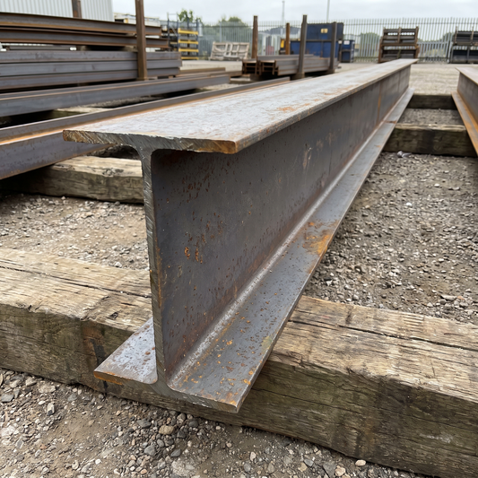 203x203 UC71 S355J0 universal column RSJ mill finish structural steel