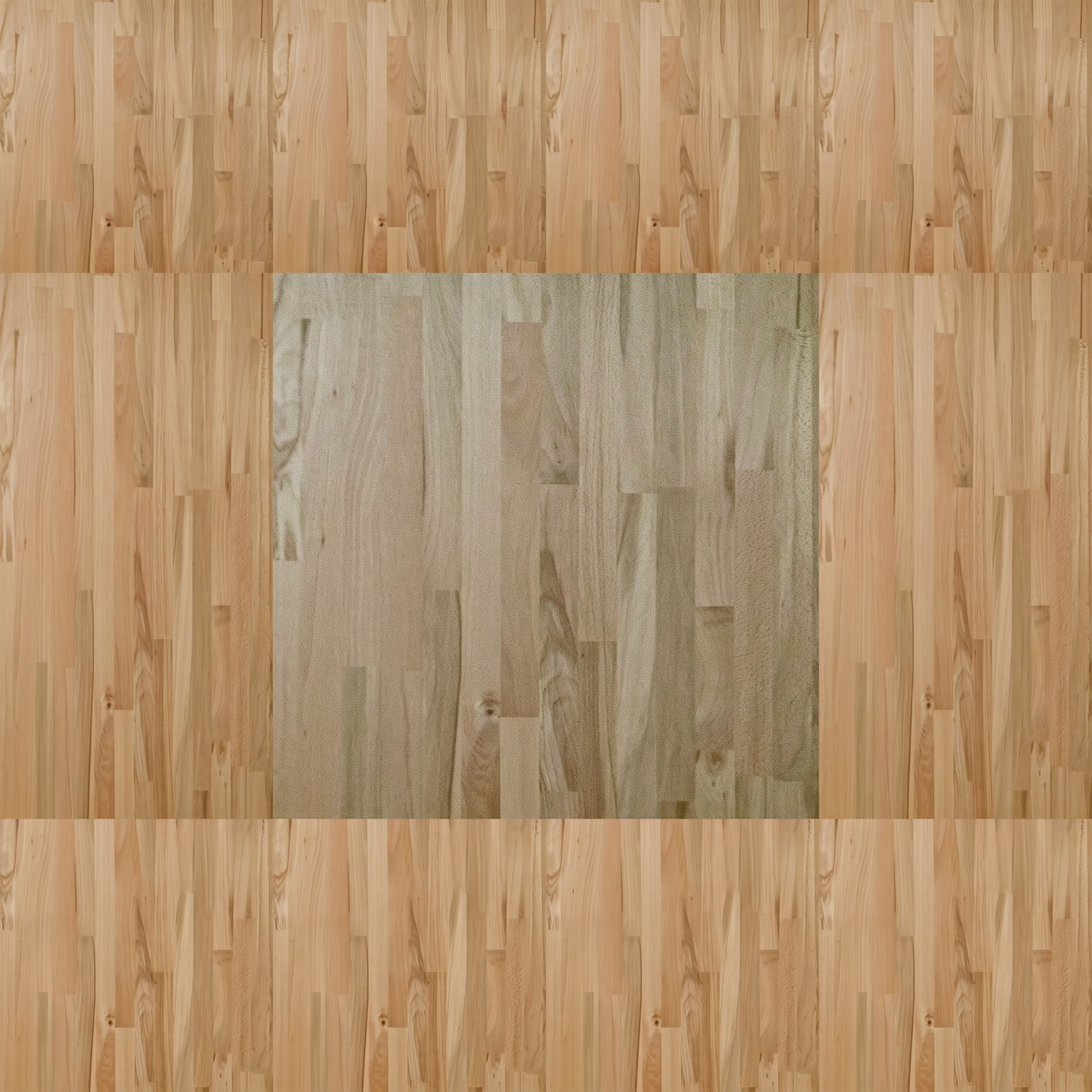 Close-up of premium solid beech countertop texture