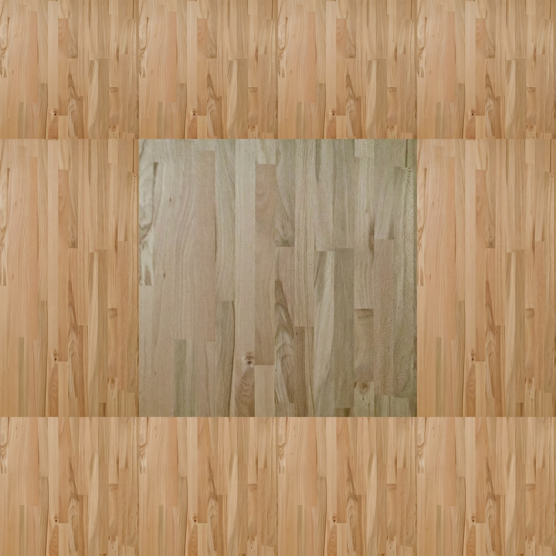 Close-up of premium solid beech countertop texture