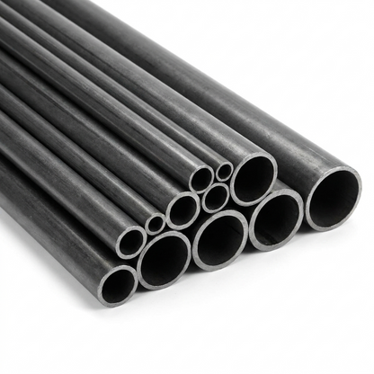ERW mild steel round tubes diameters 12mm to 38mm group