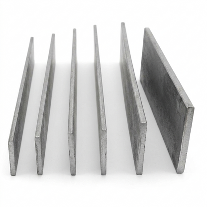 Mild steel flat bar size range - widths 20mm to 300mm