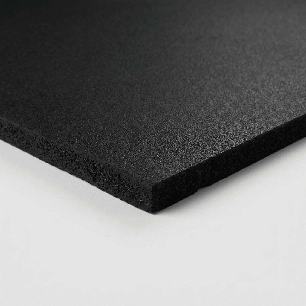 Large Rubber Gym Mat 6ft x 4ft – Heavy-Duty Commercial Gym Flooring - Rackerman