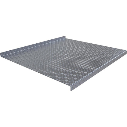 Durbar landing plate 1000 x 1000mm standard Pattern 1 anti-slip checker plate stair landing