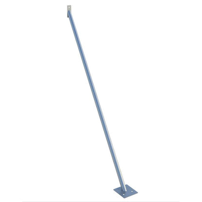 Stability brace for temporary fencing