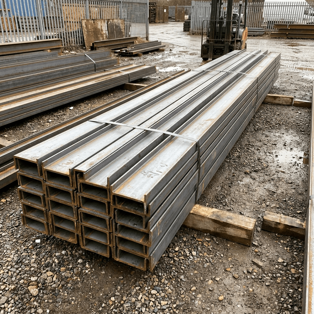 Mild Steel Channel – S275 C Channel & U Channel Section, 6m Lengths & Cut to Size, Structural Steel Channel for Frames & Fabrication - Rackerman