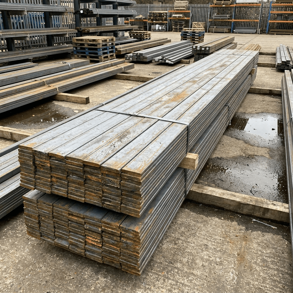 Mild Steel Flat Bar – S275, 6m Lengths & Cut to Size, Solid Steel Flat Bar for Fabrication, Frames, Brackets, Fencing & Gates - Rackerman