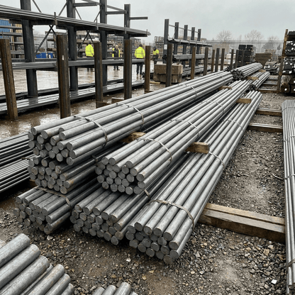 Mild Steel Round Bar – S275, 6m Lengths & Cut to Size, 6mm to 40mm, Solid Steel Round Bar for Fabrication, Balustrades & Machining - Rackerman