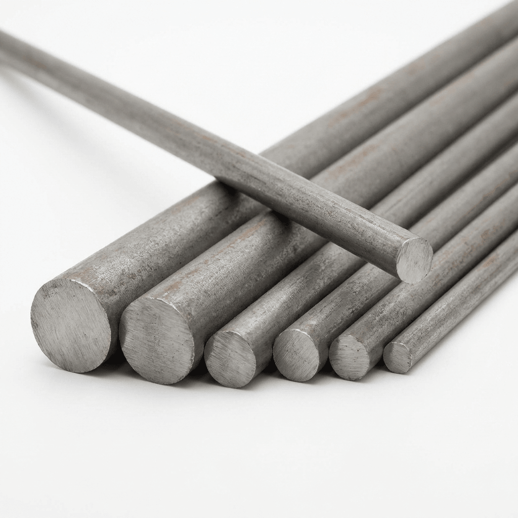 Mild Steel Round Bar – S275, 6m Lengths & Cut to Size, 6mm to 40mm, Solid Steel Round Bar for Fabrication, Balustrades & Machining - Rackerman