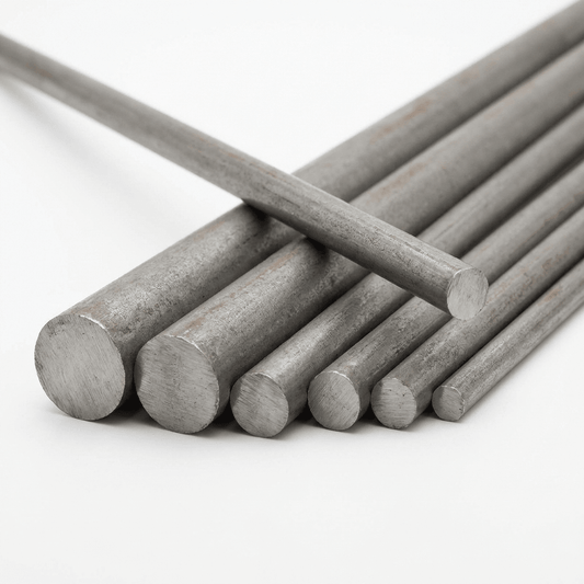 Mild Steel Round Bar – S275, 6m Lengths & Cut to Size, 6mm to 40mm, Solid Steel Round Bar for Fabrication, Balustrades & Machining - Rackerman