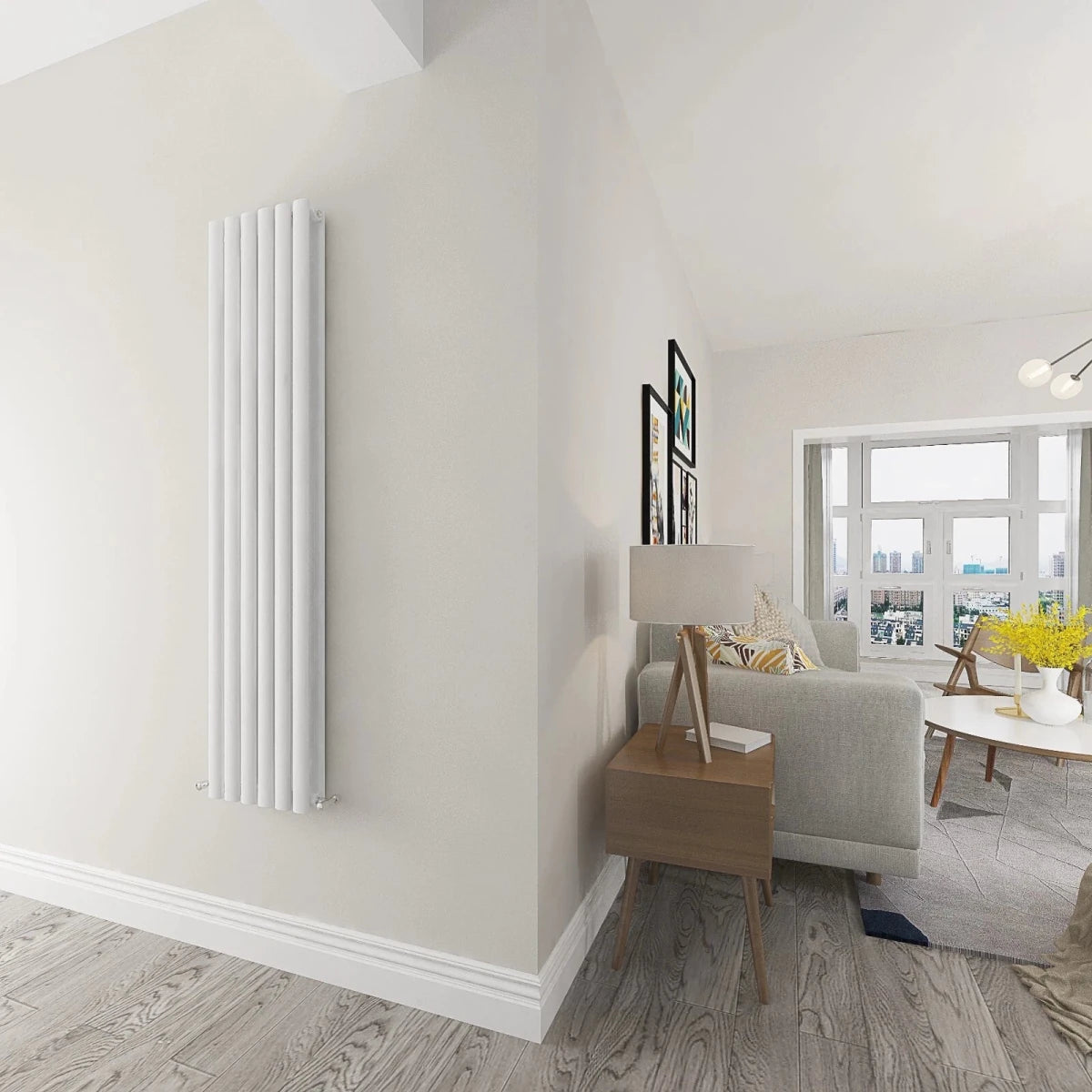 Oval Column Radiator – Designer Vertical & Horizontal (Anthracite, Black, White) - Rackerman