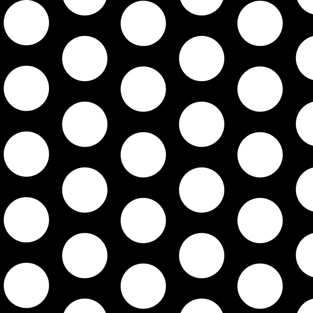 Perforated mild steel sheet decorative cladding panel