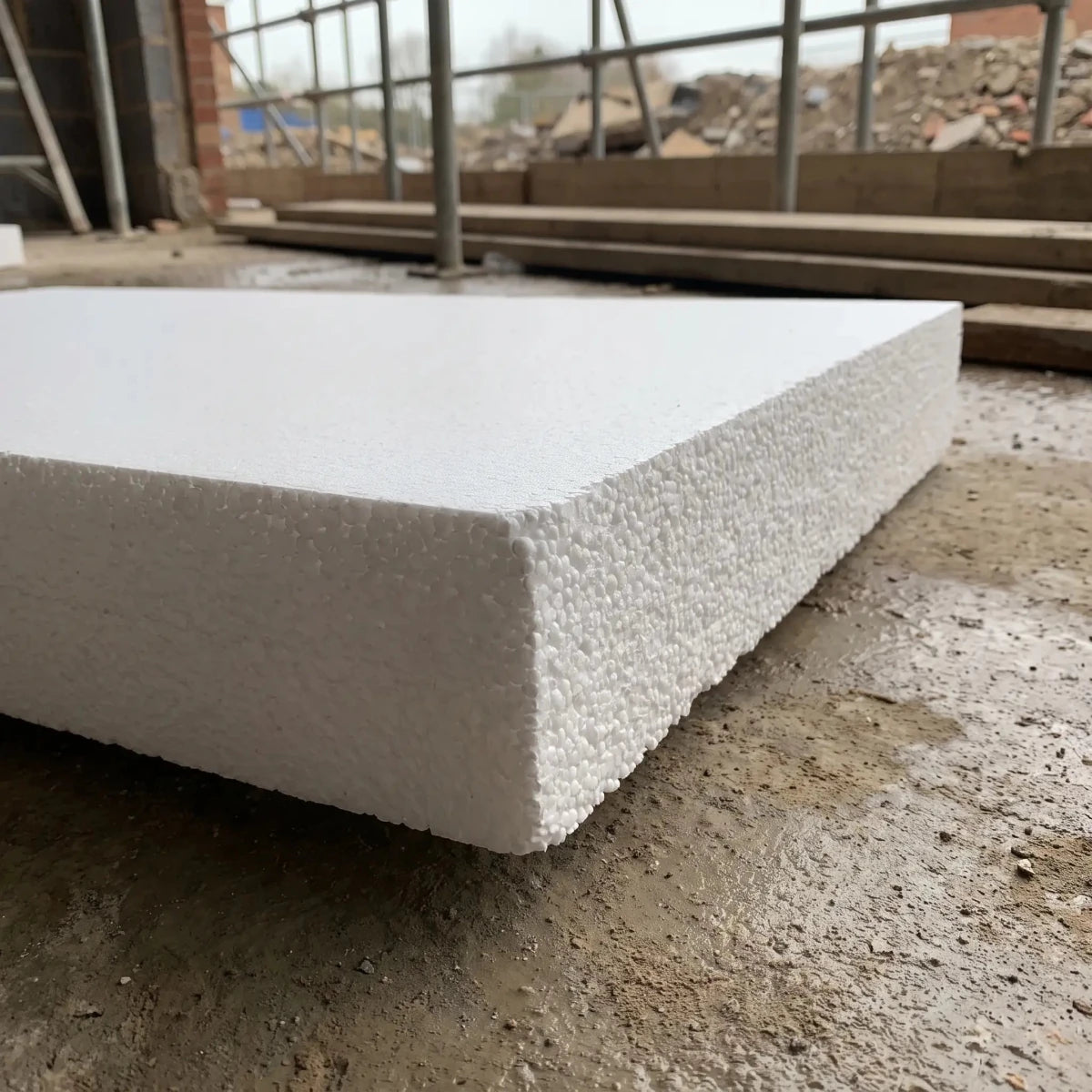 EPS70 expanded polystyrene insulation sheet - rigid under-slab and cavity insulation board