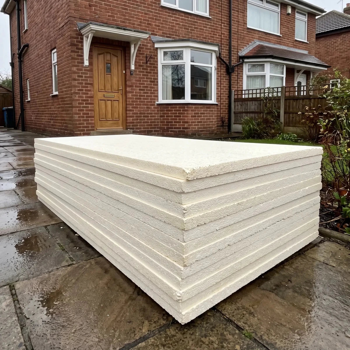 Polystyrene insulation boards EPS70 25mm to 100mm - trade pack for floors and lofts