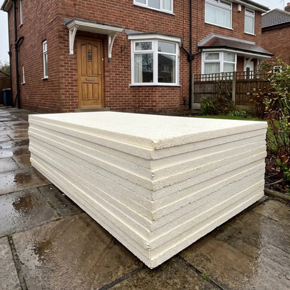Polystyrene insulation boards EPS70 25mm to 100mm - trade pack for floors and lofts