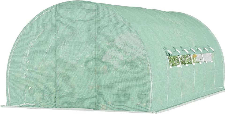 Polytunnel Greenhouse Multiple Sizes - Rackerman