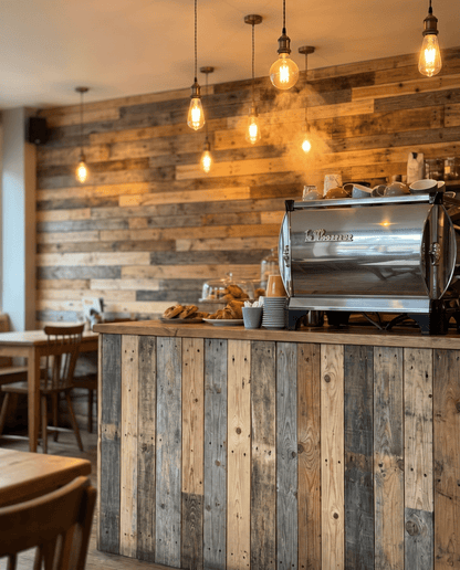 Reclaimed Pallet Wood — Boards, Planks & Rustic Cladding Per m² - Rackerman