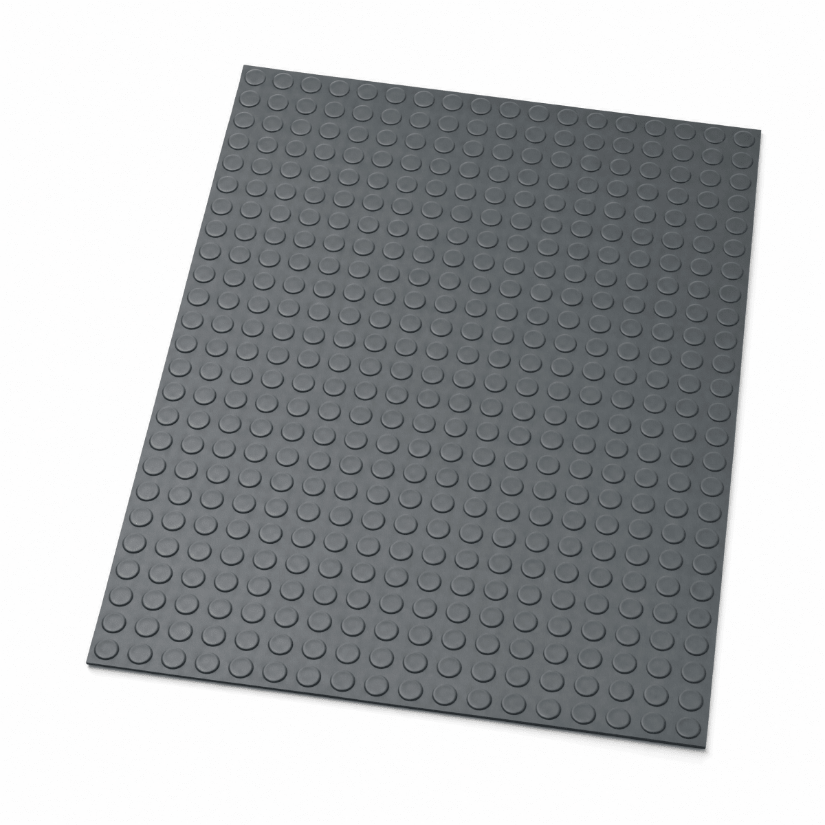 Rubber Garage Flooring 2m Wide | Non-Slip Rubber Matting Roll, Coin & Checker, 2.5mm Cut to Length | PVC Garage Floor Mats & Covering - Rackerman