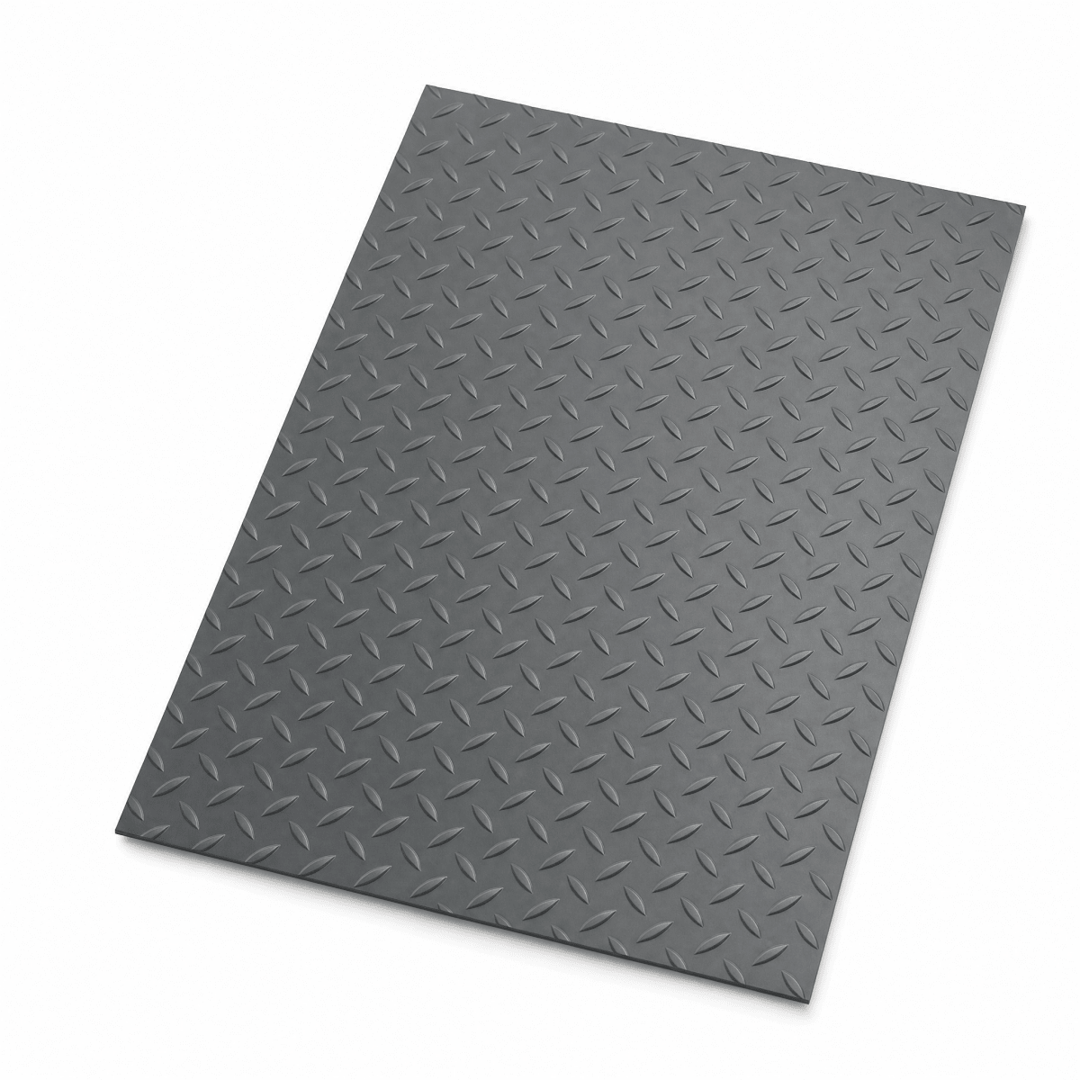 Rubber Garage Flooring 2m Wide | Non-Slip Rubber Matting Roll, Coin & Checker, 2.5mm Cut to Length | PVC Garage Floor Mats & Covering - Rackerman
