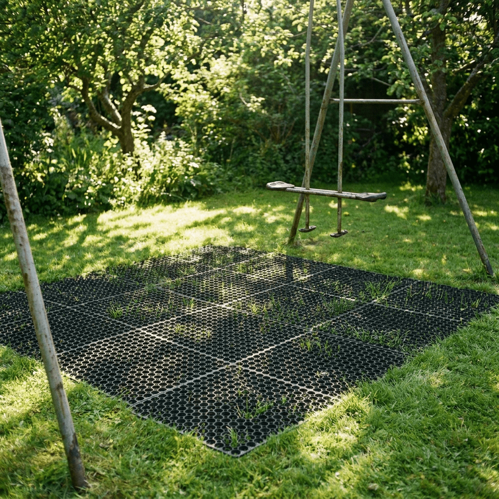 Rubber Grass Mats – Heavy-Duty Grass Protection & Gateway Matting - Rackerman