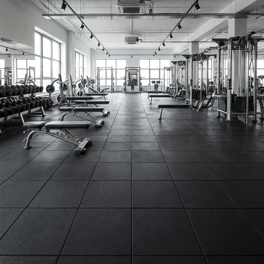Rubber Gym Floor Tiles – Home, Garage & Commercial Gym Flooring - Rackerman