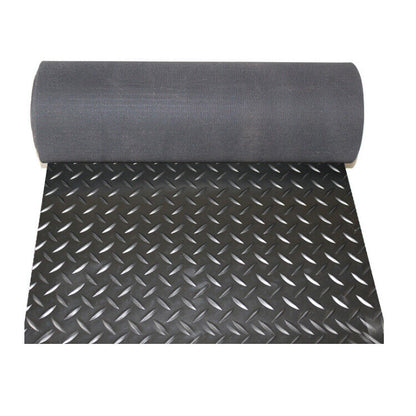 Rubber Garage Flooring – 2 m Wide Heavy-Duty Non-Slip Rolls