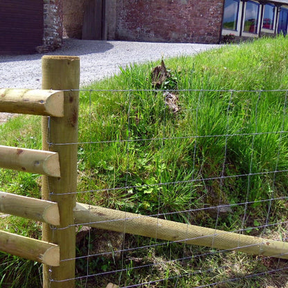 Heavy Duty Stock Fencing Roll – Galvanised Hinge‐Joint Wire Mesh
