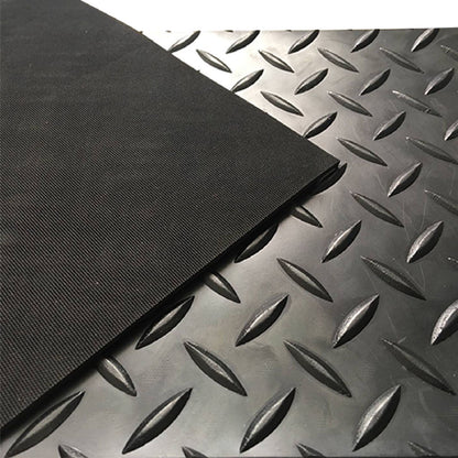 Rubber Garage Flooring – 2 m Wide Heavy-Duty Non-Slip Rolls