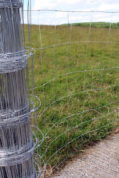 Heavy Duty Stock Fencing Roll – Galvanised Hinge‐Joint Wire Mesh