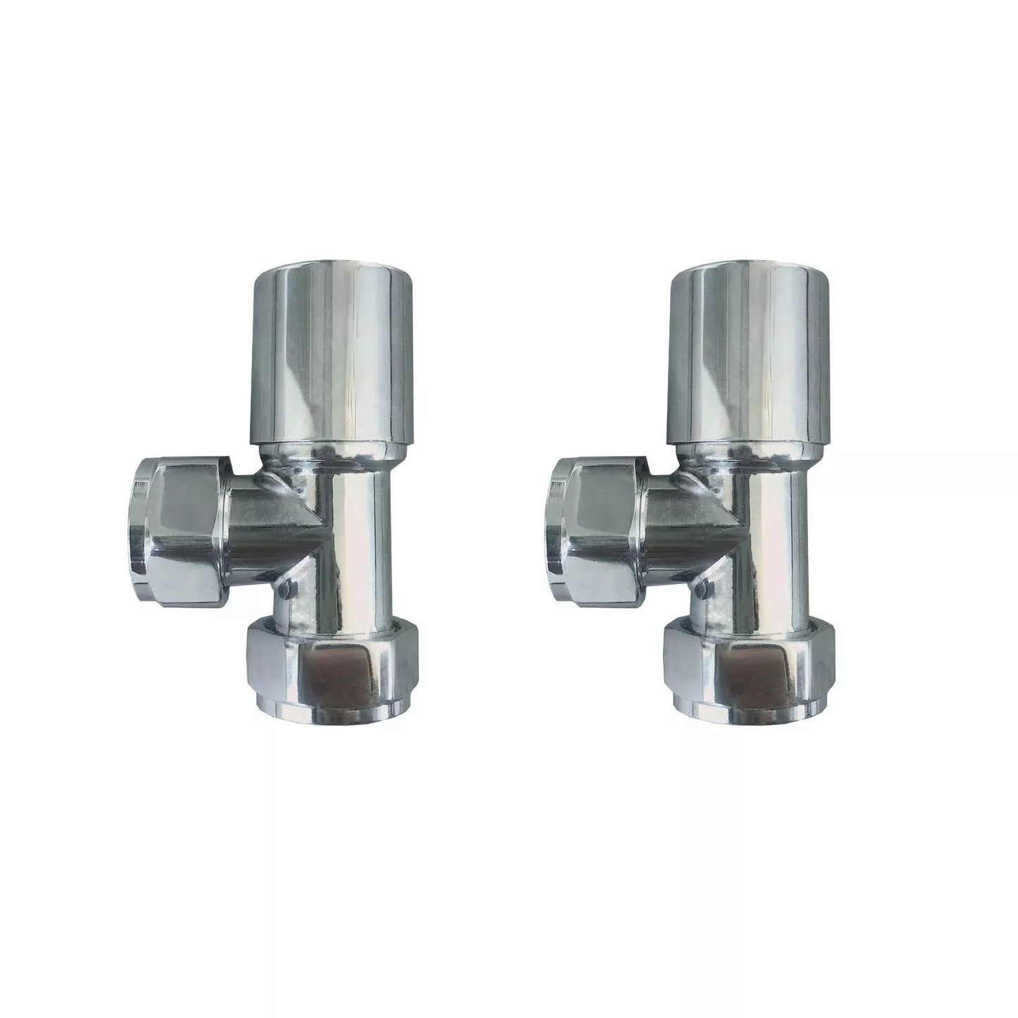 Angled Radiator Valves UK | Chrome Black Anthracite Manual & Thermostatic Pairs