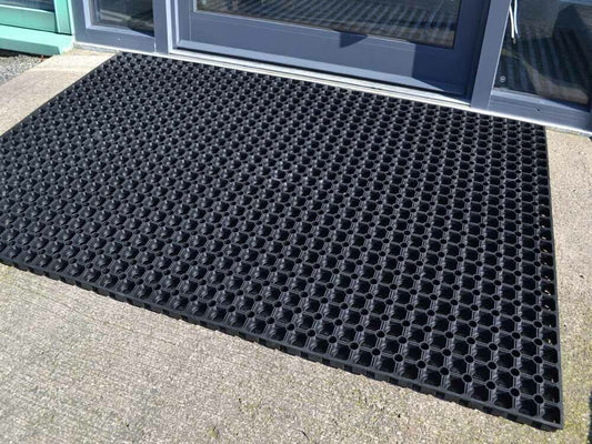 Large Heavy Duty Rubber Safety Matting Outdoor Workplace