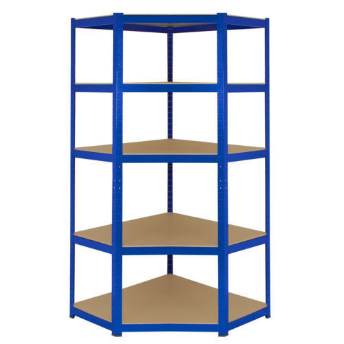 1 Corner Garage Racking & 2 x 180x 90x 45cm  Bays Metal Heavy Duty Shelving