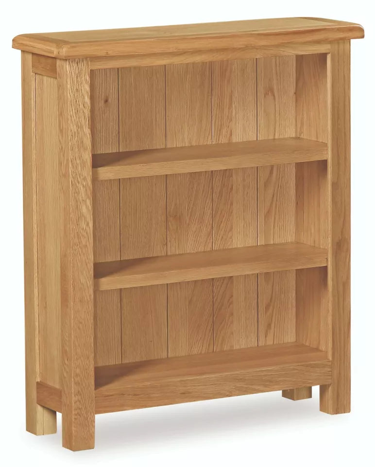 Rustic Oak Bookshelf Country Style Bookcase