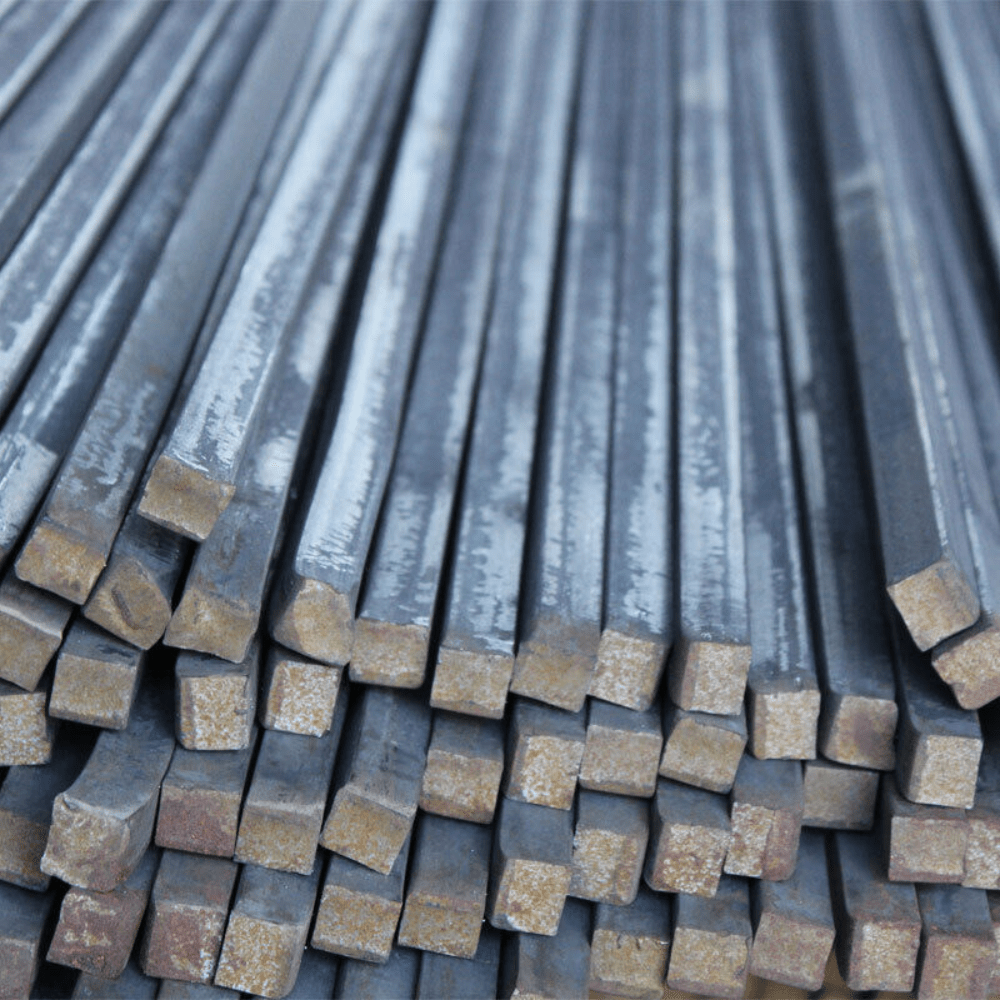 Mild steel square bar 6m S275 - solid square bar product photo