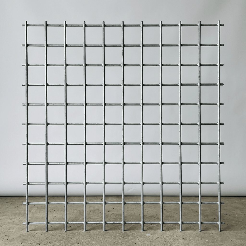 Security Mesh Panels – Heavy-Duty 10 Gauge Anti-Climb Galvanised Welded Wire Mesh Fencing Panels for Perimeter Security - Rackerman